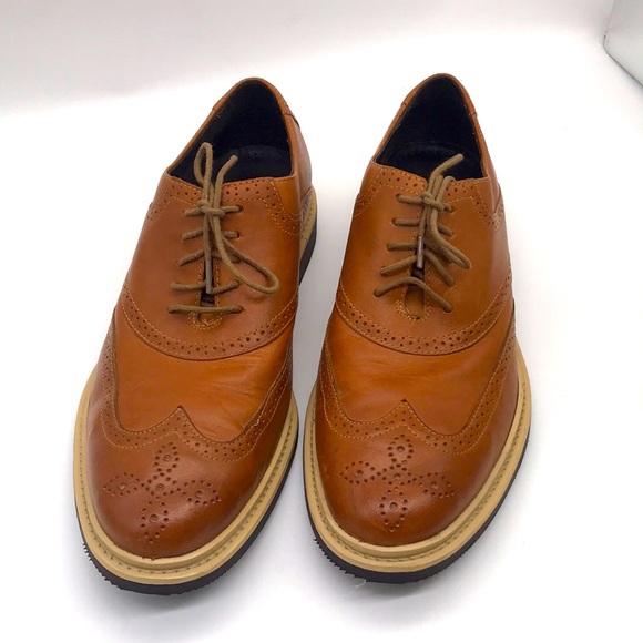 Cole Haan Other - Cole Haan Men’s WingTip British Tan Oxford’s Size 8